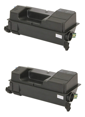 2x Toner Para Uso Em Kyocera Tk-3122 Tk3122 Fs-4200 M3550 Tinta Preto