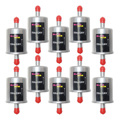 10 Filtros Para Gnv Gás Natural Veícular 5ª Geração 12mm 