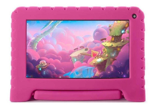Tablet Mirage 45T Kids 7" 16GB rosa com 1GB de memória RAM