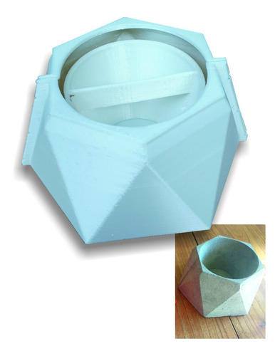 Juego De 4 Moldes (rombo, Hexagonal, Dodecaedro, Cubico)