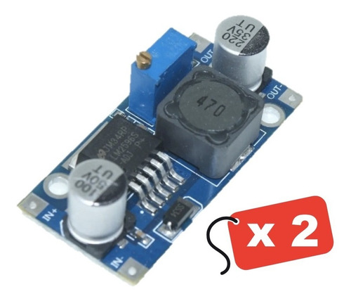 Módulo Lm2596 Convertidor Reductor  Dc-dc In 4-35v, 3a L1