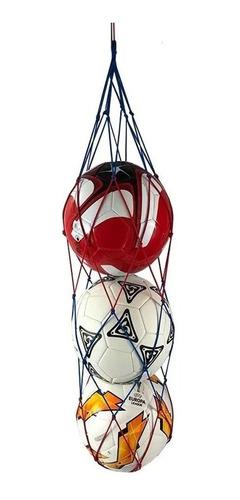 Red Balonera Nylon Para 3 Balones Reforzada Futbol