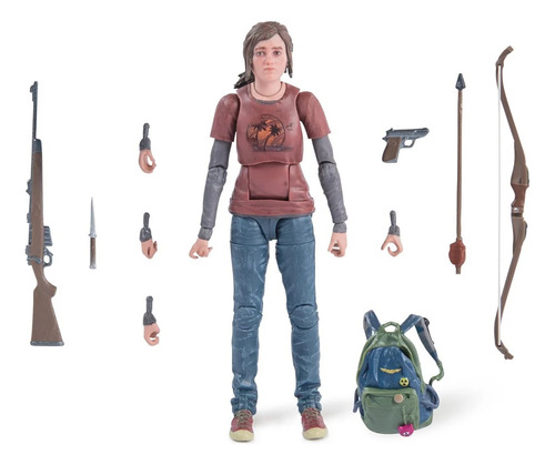 Figura Joel E Ellie The Last Of Us The Shapes Collection