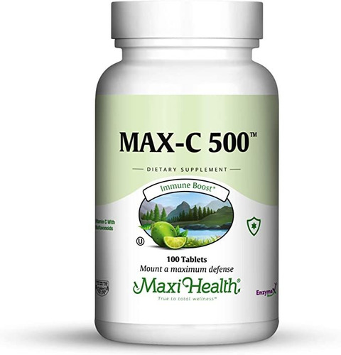 Maxi Health Max C&#34;500 Mg&#34; - Vitamina C - Con Comple.