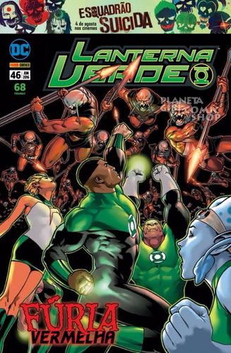 Dc Comics Gibi Book Lanterna Verde Furia Vermelha 46