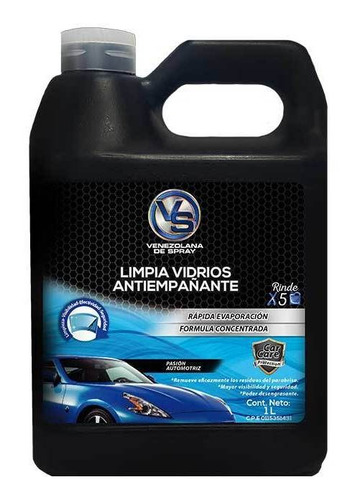 Limpia Vidrios Vs Antiempañante 1l 