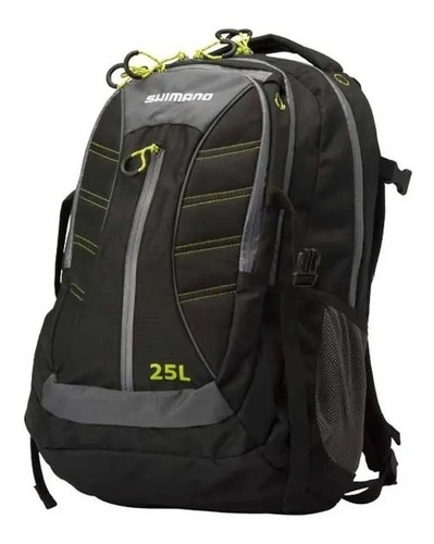 Mochila De Pesca Shimano Back Pack 25l Compartimento Señuelo