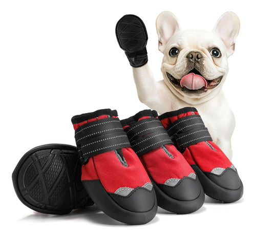 Botas Para Perros Medianos, Impermeables, Invierno Y Verano,