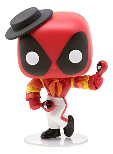 Boneco De Vinil Funko Pop Marvel Flamenco Deadpool #778