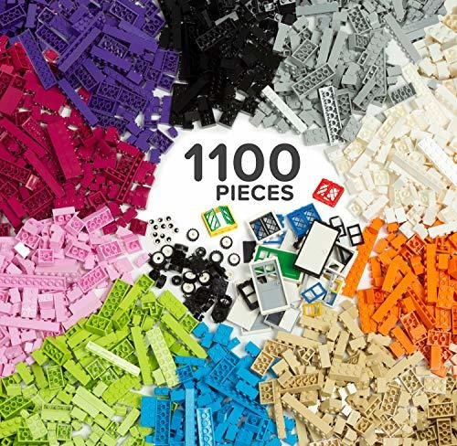 Imagen 1 de 7 de Kit De Ladrillos De Construcción De 1100 Piezas Con Piezas D