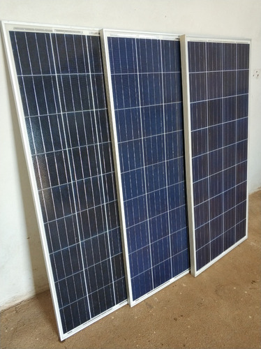 Painel Placa Solar Celula Fotovoltaica 150w (kit Com 03)