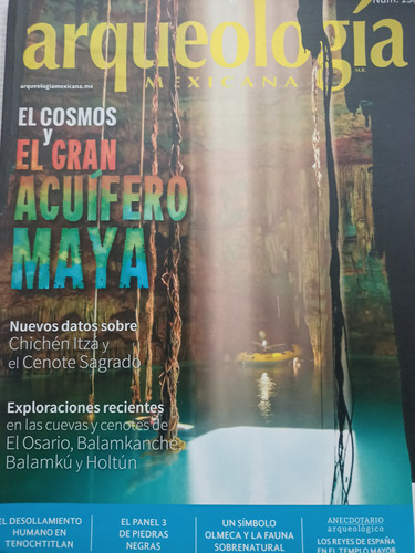 Revista Arqueología Mexicana El Gran Acuífero Maya