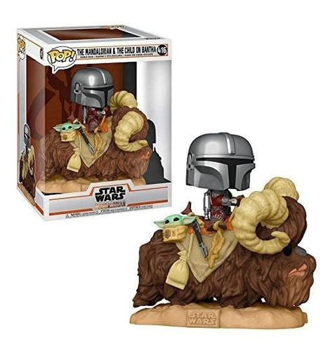 Funko Pop Pop!deluxe: Mandalorian - Mandalorian On Nlccp