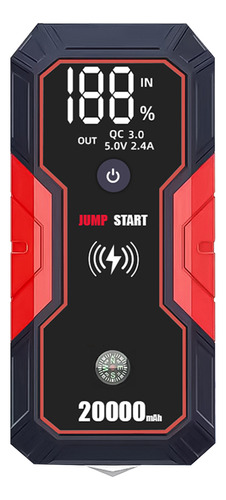 Arrancador De Batería Portátil Jump Starte, 8000 Mah, 12 V,
