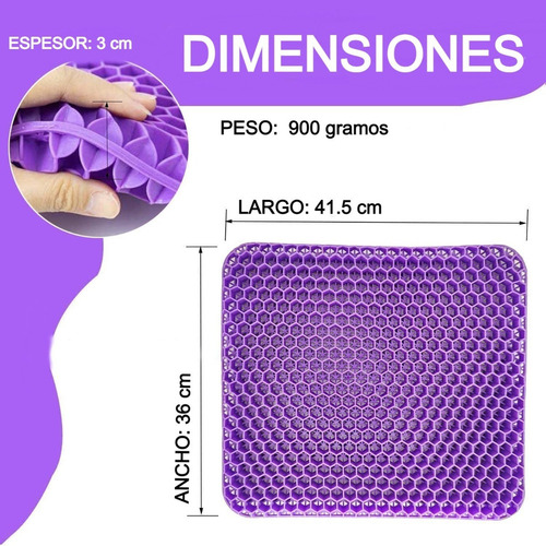 . Almofada De Gel Ortopédica Flexível E Respirável Para