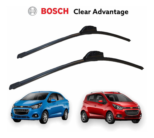 Plumas Limpiaparabrisas Bosch Chevrolet Beat 2020 2021 2022