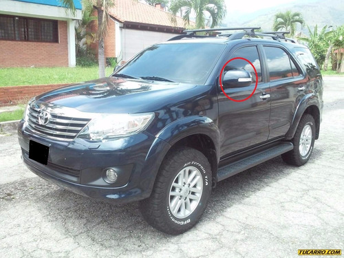 Tapa Casco Retrovisor De Toyota Fortuner En Fibra