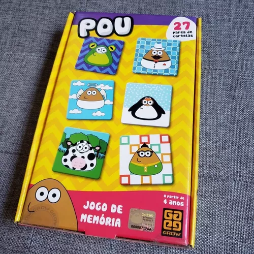 Jogo De Memória Pou Grow Lacrado S/ Juros