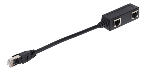 Para Divisor De Cable Ethernet Rj45, Adaptador De 1 A 2