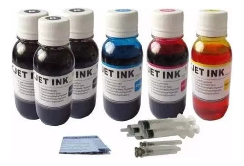 Kit Universal De Recarga De Tinta Para Hp Color