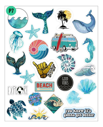 Planchas Mickey Stickers Calcos Adhesivo Impermeable Deco