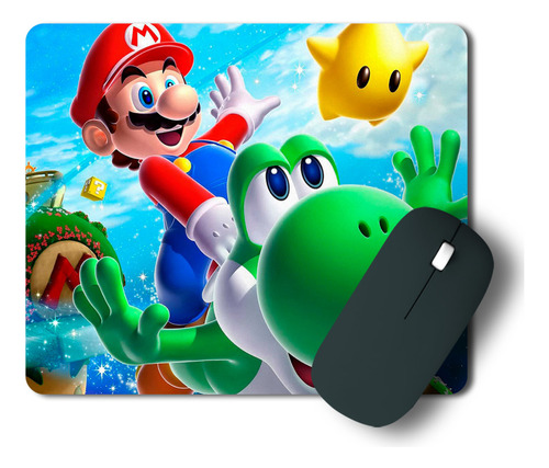 Mouse Pad Juego Mario Bros - Varios Modelos - Printek