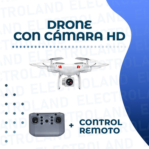 Imagen 2 de 10 de Drone Con Cámara Hd Negro Wifi Ultraliviano Con Giro 360°