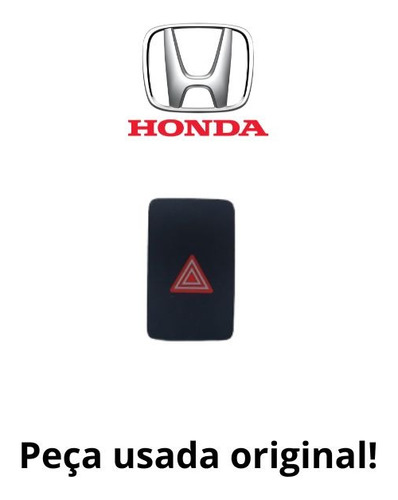 Botão Pisca Alerta Honda Civic G10 2020/2022