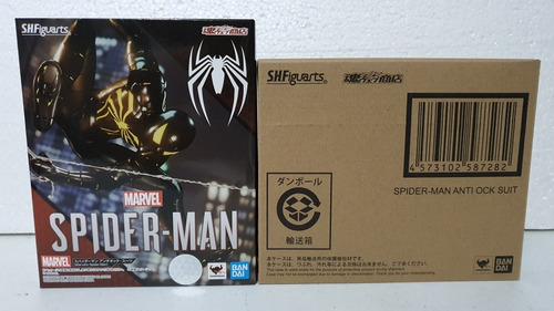 Sh Figuarts Game-verse Spiderman Anti Ock Suit Importado Jp