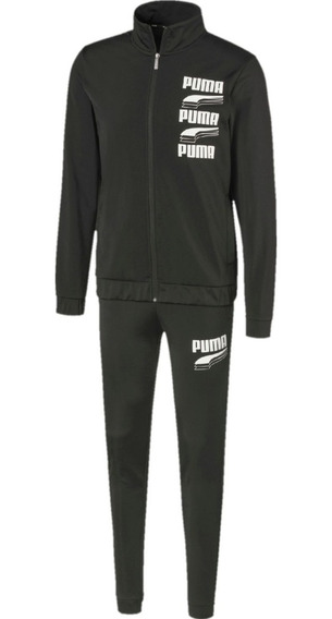 conjunto puma negro y blanco