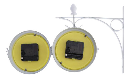 Reloj De Pared De Dos Cara, Reloj De Pared Con Blanco
