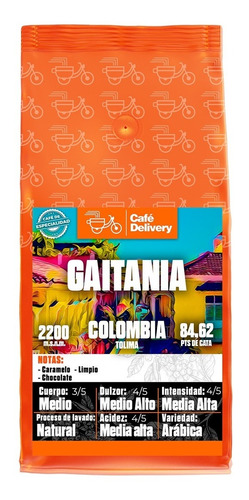Café Colombia Gaitania 1kg En Grano O Molido