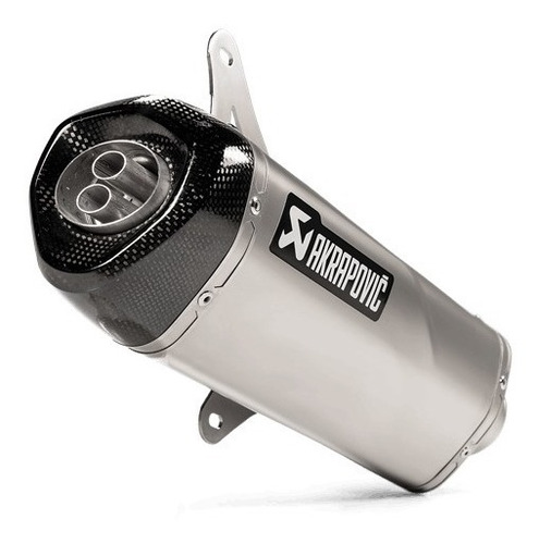 Imagen 2 de 3 de Sticker Akrapovic P-hst4almono Metalizado Alta Temperatura