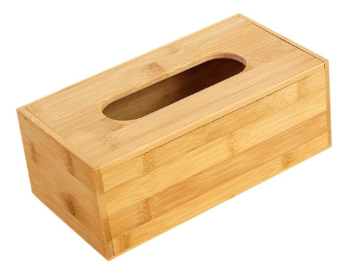 Caixa De Tecido De Bambu, Caixa De Tecido Retangular, L