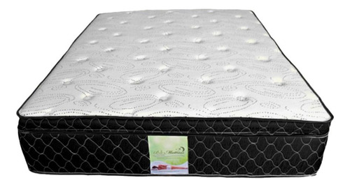 Colchón Matrimonial De Resortes Firme Madrid Bio Mattress