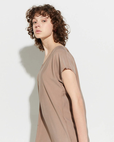 Imagen 3 de 5 de Vestido Loose Penny - Stone Mujer System