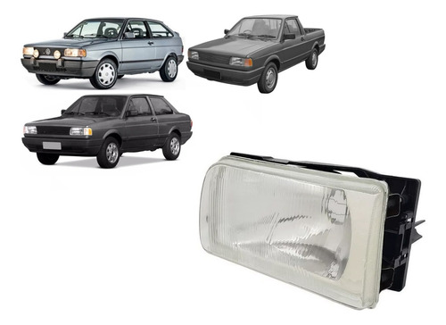 Optica Volkswagen Saveiro 1991 1992 1993 1994 1995 Izquierda