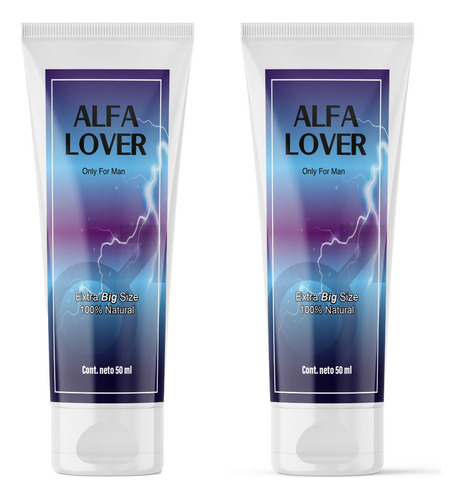 Alfa Lover En Gel Para Hombres 50ml | Dos (2) Pack
