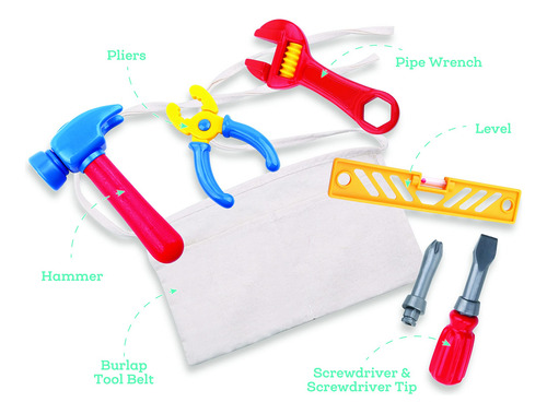 Tool Belt Playset Nothing But Fun Toys Let's Play De Más De