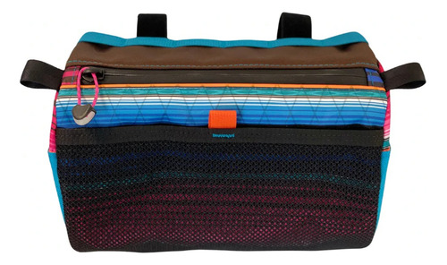 Bolso Para Manubrio De Bicicleta Oveja Negra Bikepacking Color Serape