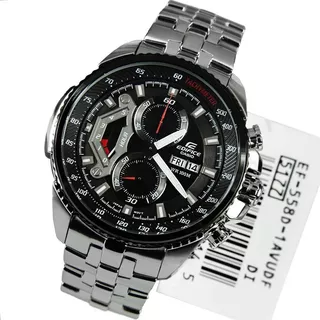 Reloj Casio Edifice Ef-558d-1av - 100% Nuevo Y Original
