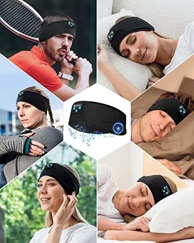  Perytong Auriculares para dormir inalámbricos Bluetooth  deportivos, audífonos ligeros de alta fidelidad estéreo, ergonómicos, ASMR, auriculares  para dormir, regalo genial para hombres y mujeres, color : Electrónica