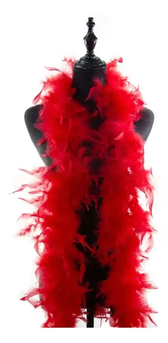 TPZORJX Boa En Plumes 200 Cm – Écharpe De Plumes Moelleuse – Accessoire De Costume Pour Carnaval, Charlestone, Flapper, Déguisement