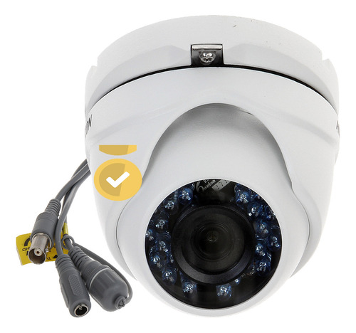 Cámara Metalica Domo Hikvision Hd 1080p 2mp Exterior Ip66