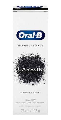 Oral-b 3d White Whitening Therapy Purification Charcoal 102g