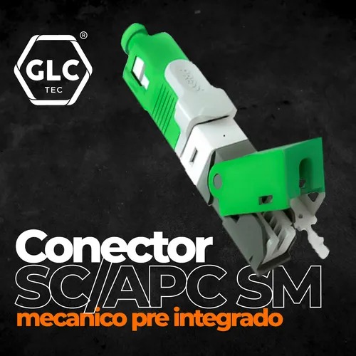 Acoplador Adaptador Fibra Optica Monomodo Lc Dplx Glc X100