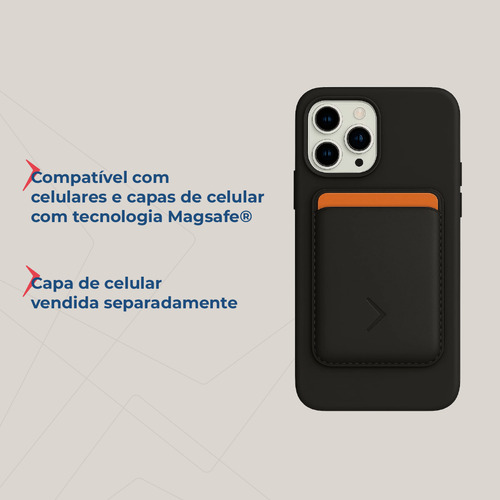 Carteira Magsafe Porta Cartão Flashcase