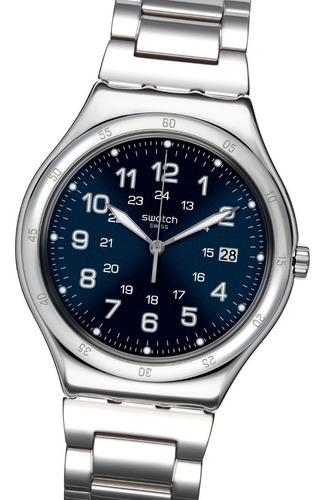 Reloj Swatch Blue Boat Again Yws420gc Hombre Acero Inox