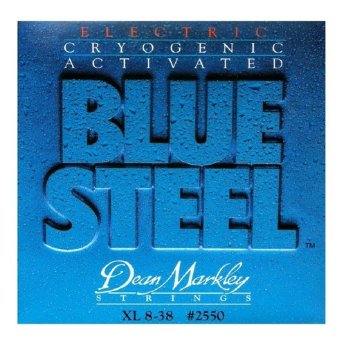 Pack 3 Encordados Guitarra Eléctrica Blue Steel 08-38 M2550