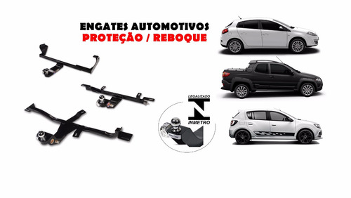 Engate Automotivo Proteção/reboque (reforçado)